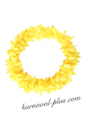 Ожерелье гавайское Лепестки желтые